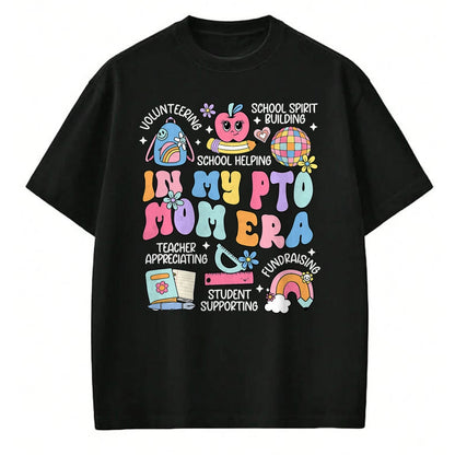 Best Student Shirt, Funny Back To School UnisexT-Shirt/Hoodie/Sweatshirt HLT00 - in My PTO Mom Era Parent Association Organization Groovy T-Shirt