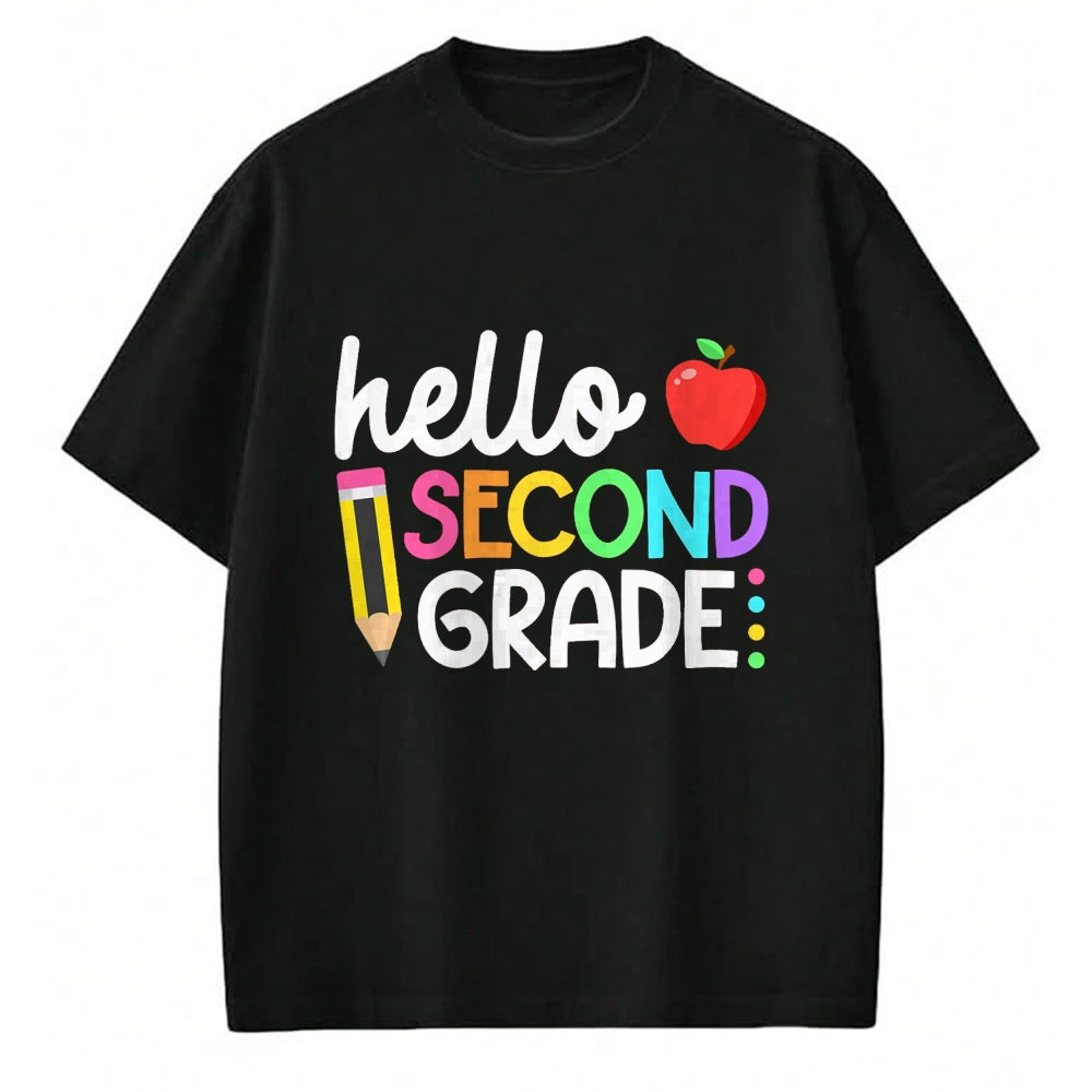 Best Student Shirt, Funny Back To School UnisexT-Shirt/Hoodie/Sweatshirt HLT00 - Hello Second Grade Team 2nd Grade Back to School Teacher Kid T-Shirt