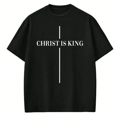 Christian Tee, Christian Faith Unisex T-Shirt/Hoodie/Sweatshirt HLT00 - Christian Christianity Christ Is King Jesus Christ Catholic T-Shirt
