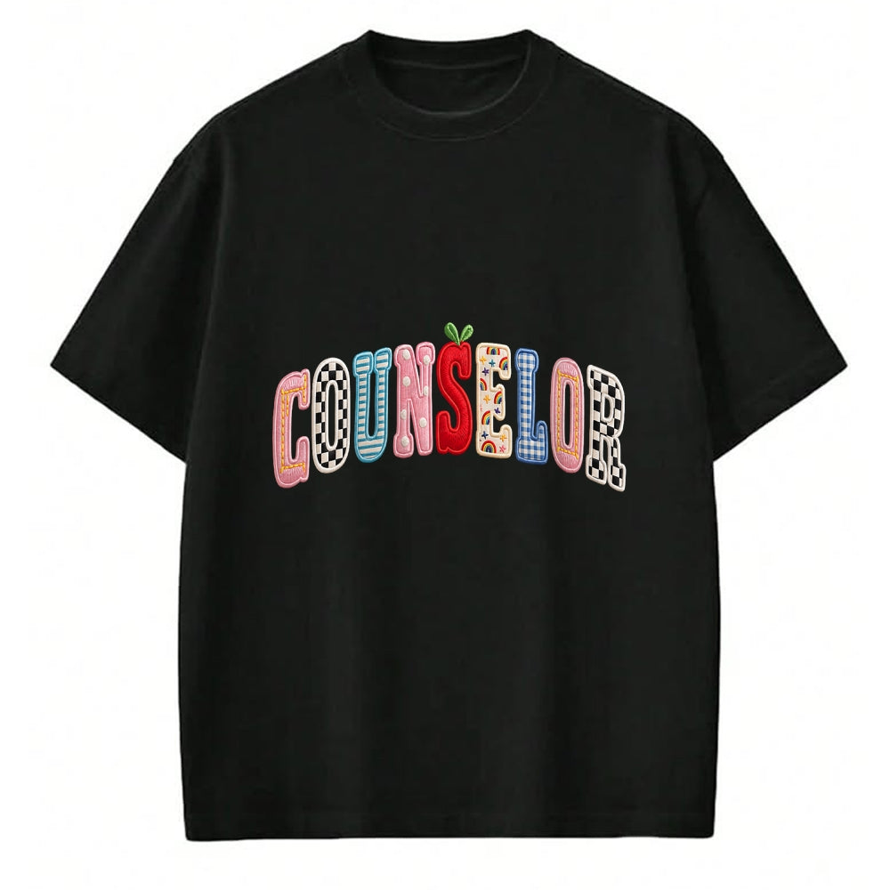 Best Student Shirt, Funny Back To School UnisexT-Shirt/Hoodie/Sweatshirt HLT00 - Counselor Teacher Patchwork Happy First Day Back to School T-Shirt