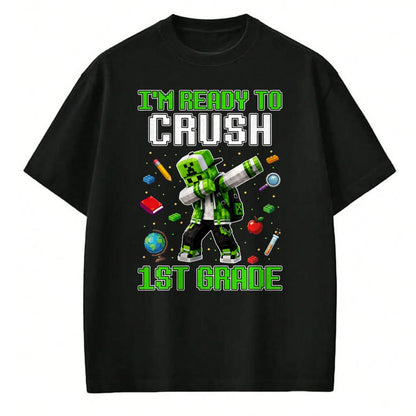 Best Student Shirt, Funny Back To School UnisexT-Shirt/Hoodie/Sweatshirt HLT00 - Back to School 1st Grade Boys Gamer First Day of First Grade T-Shirt
