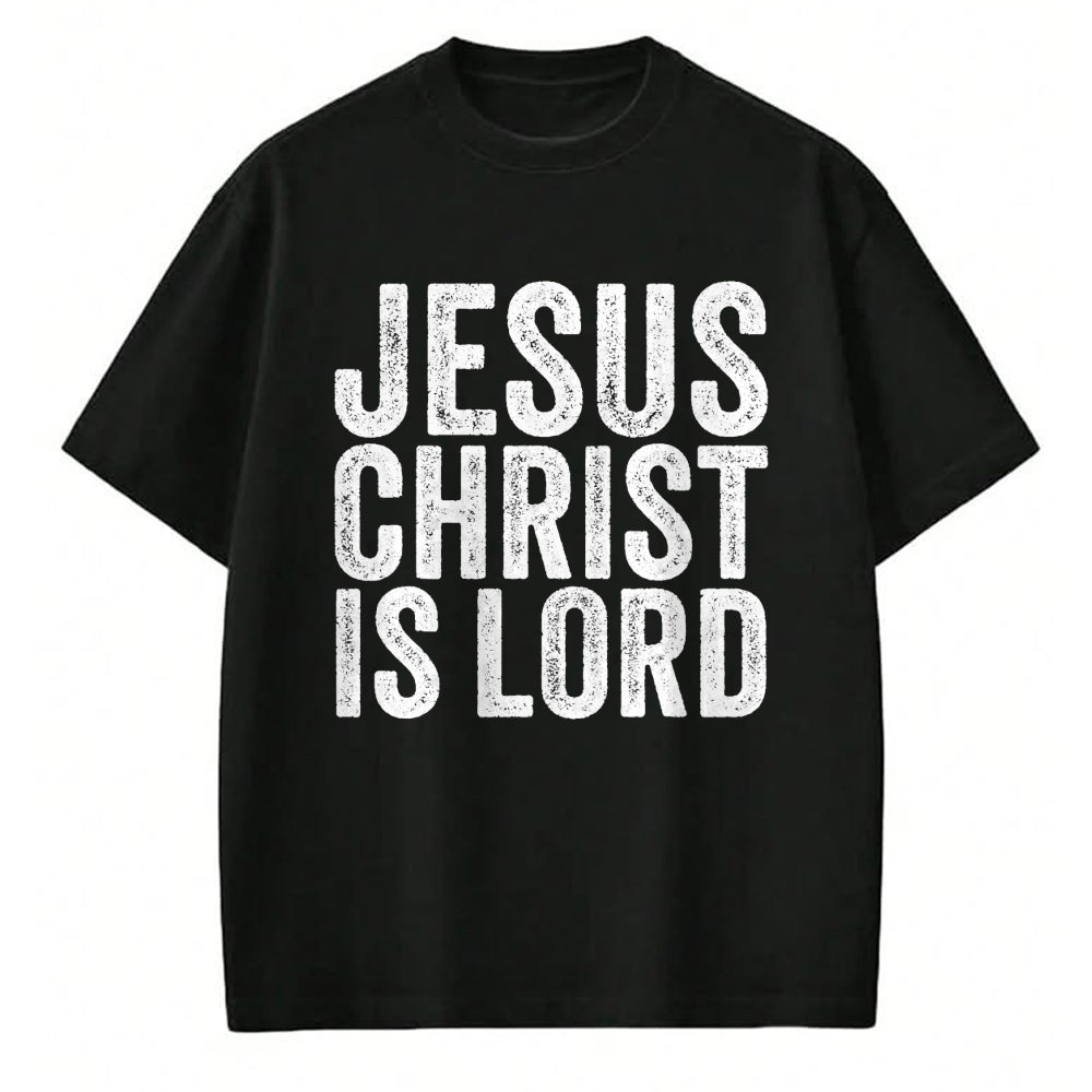 Christian Tee, Christian Faith Unisex T-Shirt/Hoodie/Sweatshirt HLT00 - Jesus Christ Is Lord Christian Faith Believer Religion T-Shirt