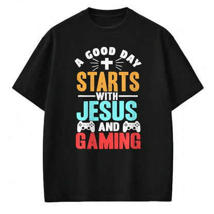 Christian Tee, Christian Faith Unisex T-Shirt/Hoodie/Sweatshirt HLT00 - Funny Christian Jesus Gaming Gift for Christian Gamer T-Shirt