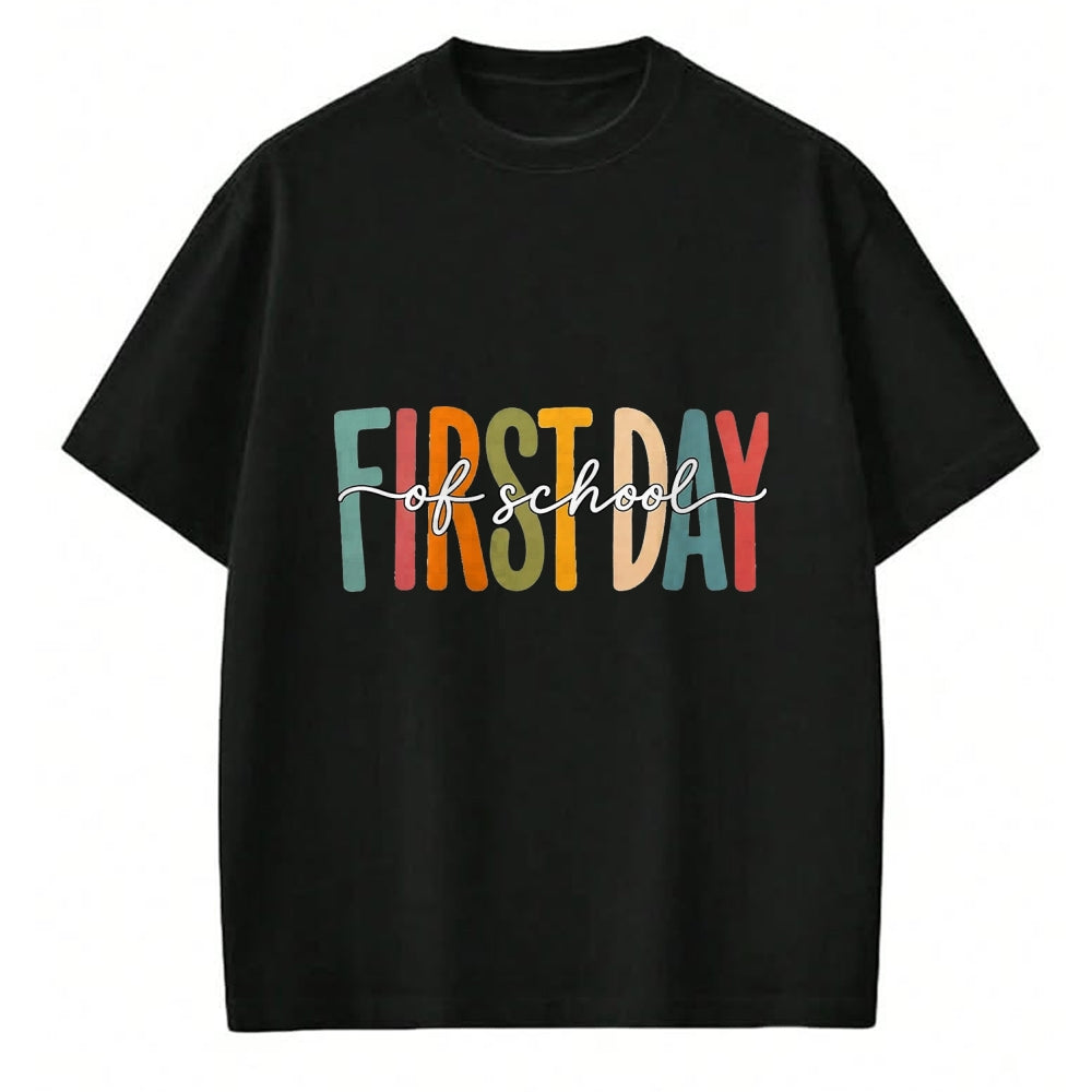 Best Student Shirt, Funny Back To School UnisexT-Shirt/Hoodie/Sweatshirt HLT00 - Funny First Day of School Teacher Students Back to School T-Shirt, Men, Black, 3X-Large