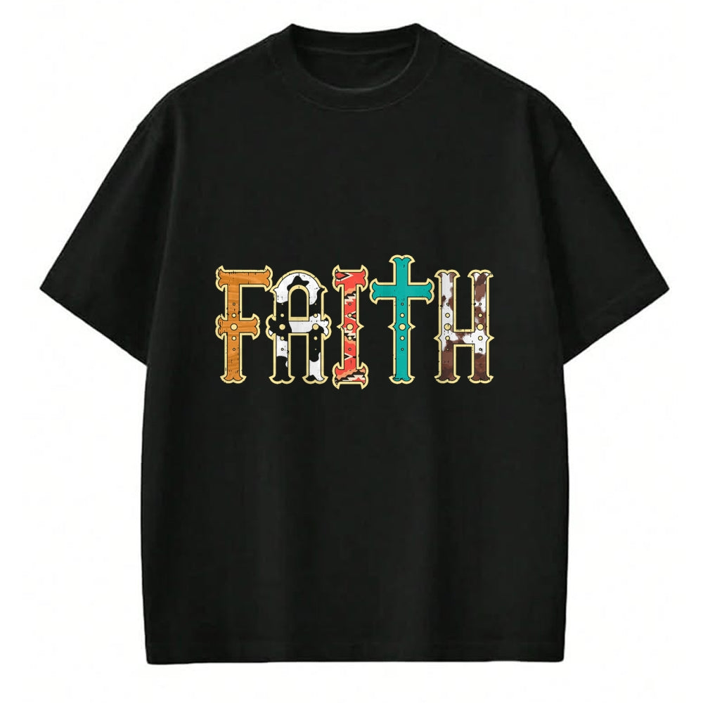 Christian Tee, Christian Faith Unisex T-Shirt/Hoodie/Sweatshirt HLT00 - Faith Patterns God Jesus Religious Christian Men Women Kids T-Shirt