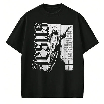 Christian Tee, Christian Faith Unisex T-Shirt/Hoodie/Sweatshirt HLT00 - Jesus Christ God King Lord Savior Strength Prayer Christian T-Shirt