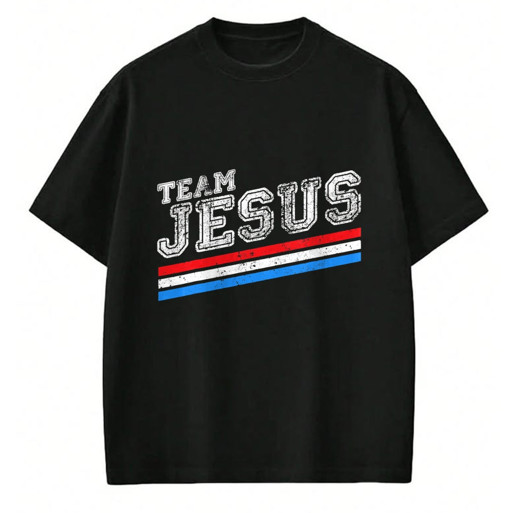 Christian Tee, Christian Faith Unisex T-Shirt/Hoodie/Sweatshirt HLT00 - Christian T-Shirt - Team Jesus - Jesus Shirts T-Shirt