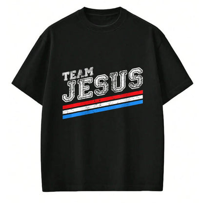 Christian Tee, Christian Faith Unisex T-Shirt/Hoodie/Sweatshirt HLT00 - Christian T-Shirt - Team Jesus - Jesus Shirts T-Shirt