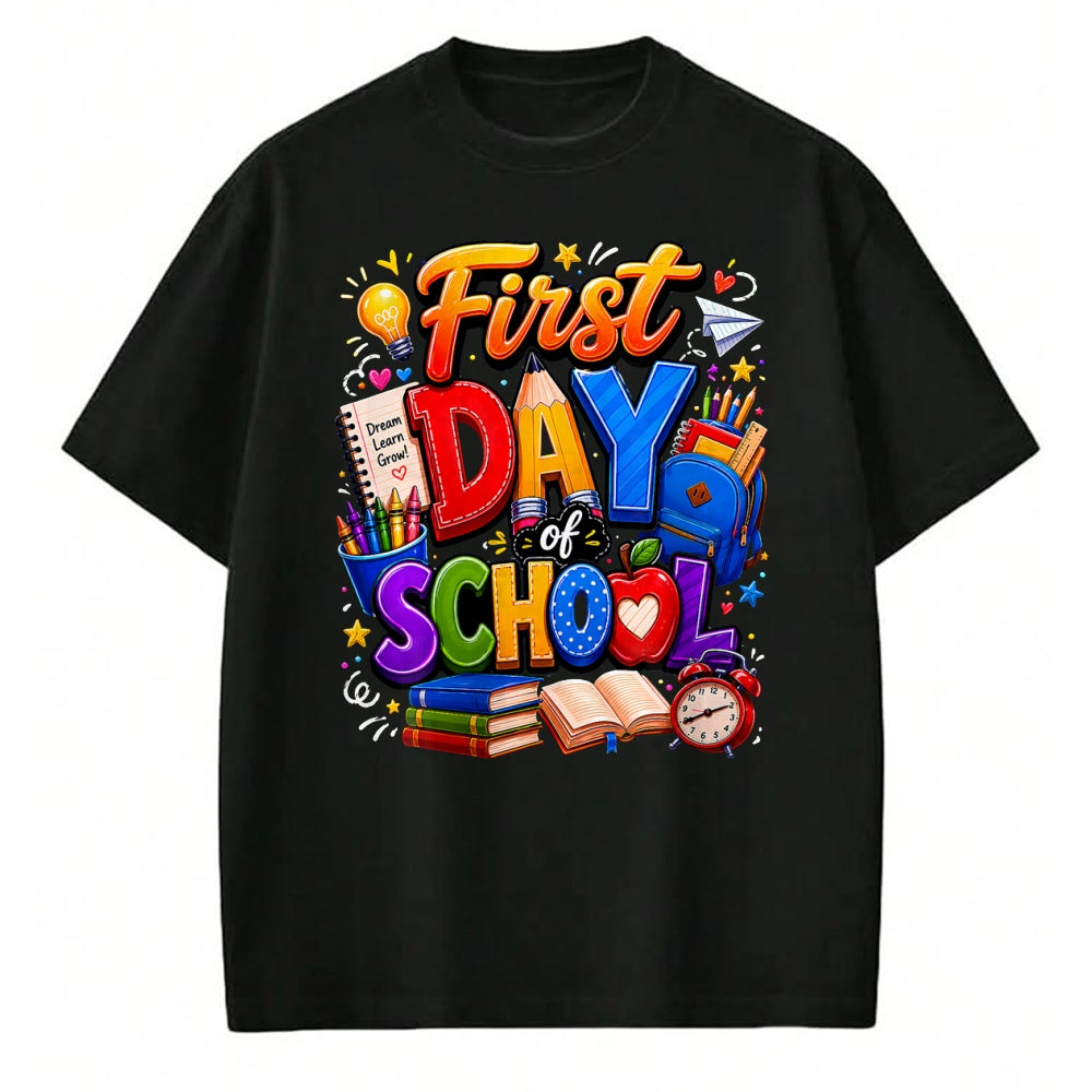 Best Student Shirt, Funny Back To School UnisexT-Shirt/Hoodie/Sweatshirt HLT00 - First Day of School Teacher Back to School Girls Boys T-Shirt