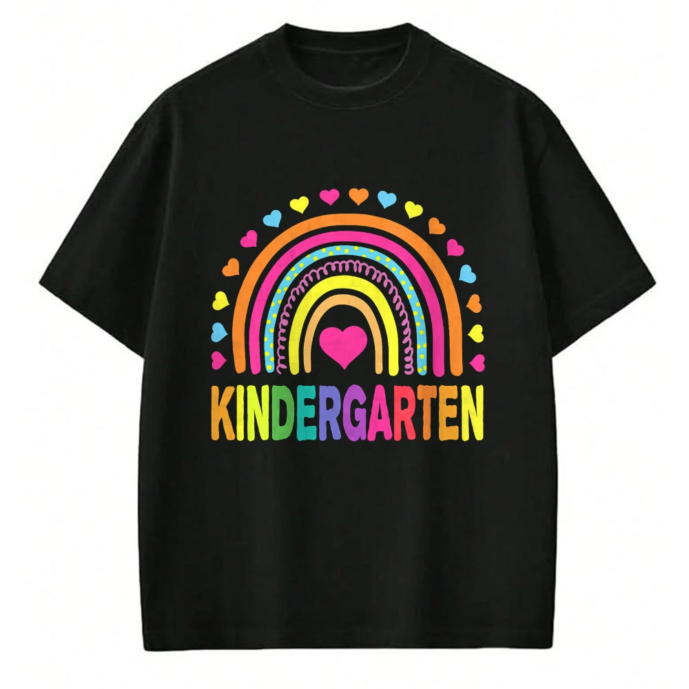 Best Student Shirt, Funny Back To School UnisexT-Shirt/Hoodie/Sweatshirt HLT00 - Kindergarten Rainbow Girls Boys Teacher Team Kinder Squad T-Shirt