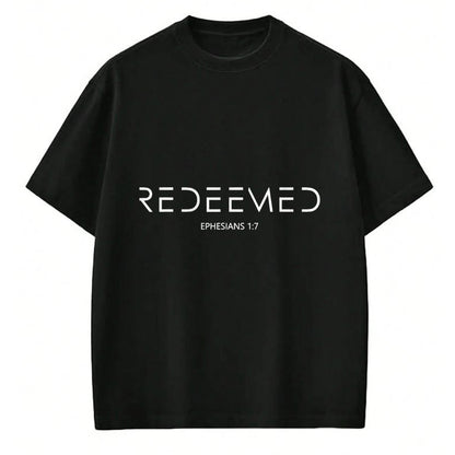 Christian Tee, Christian Faith Unisex T-Shirt/Hoodie/Sweatshirt HLT00 - Ephesians 1 7 Christian Bible Verse Redemption Redeemed T-Shirt