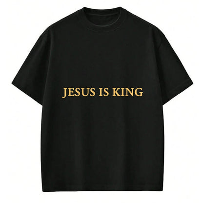 Christian Tee, Christian Faith Unisex T-Shirt/Hoodie/Sweatshirt HLT00 - Jesus is King Christian T-Shirt