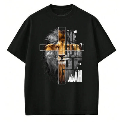 Christian Tee, Christian Faith Unisex T-Shirt/Hoodie/Sweatshirt HLT00 - Christian Religious Jesus The Lion Of Judah Easter Yeshua T-Shirt