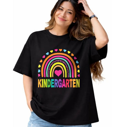 Best Student Shirt, Funny Back To School UnisexT-Shirt/Hoodie/Sweatshirt HLT00 - Kindergarten Rainbow Girls Boys Teacher Team Kinder Squad T-Shirt