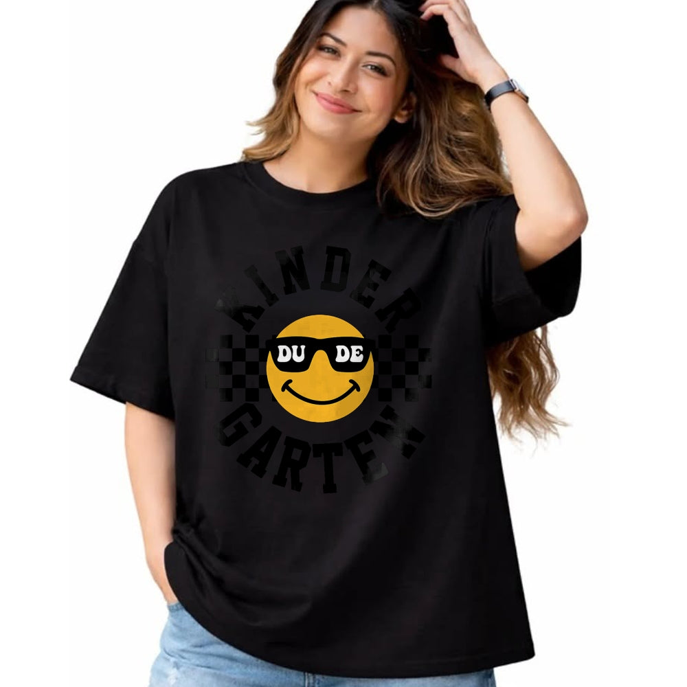 Best Student Shirt, Funny Back To School UnisexT-Shirt/Hoodie/Sweatshirt HLT00 - Kindergarten Dude Back To School Kinder Students Kids T-Shirt