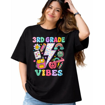 Best Student Shirt, Funny Back To School UnisexT-Shirt/Hoodie/Sweatshirt HLT00 - 3rd Grade for Girls Back to School First Day of Third Grade T-Shirt