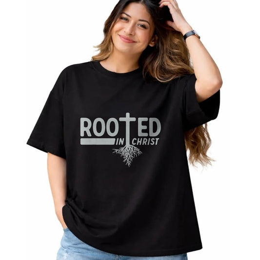Christian Tee, Christian Faith Unisex T-Shirt/Hoodie/Sweatshirt HLT00 - Rooted In Christ T-Shirt