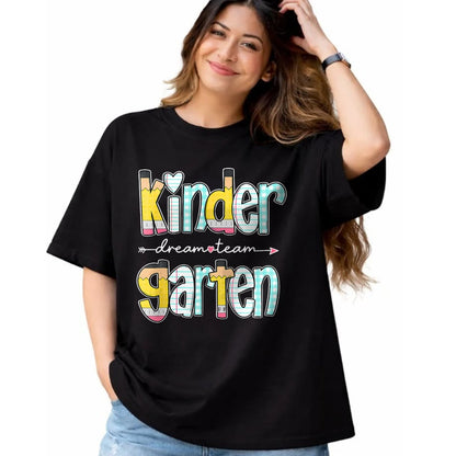 Best Student Shirt, Funny Back To School UnisexT-Shirt/Hoodie/Sweatshirt HLT00 - Kindergarten Dream Team Back to School Teacher Student T-Shirt
