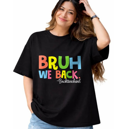 Best Student Shirt, Funny Back To School UnisexT-Shirt/Hoodie/Sweatshirt HLT00 - Cute Groovy Bruh We Back Teachers Kids Funny Back To School T-Shirt
