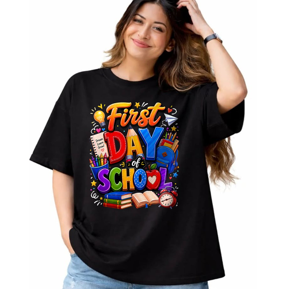 Best Student Shirt, Funny Back To School UnisexT-Shirt/Hoodie/Sweatshirt HLT00 - First Day of School Teacher Back to School Girls Boys T-Shirt