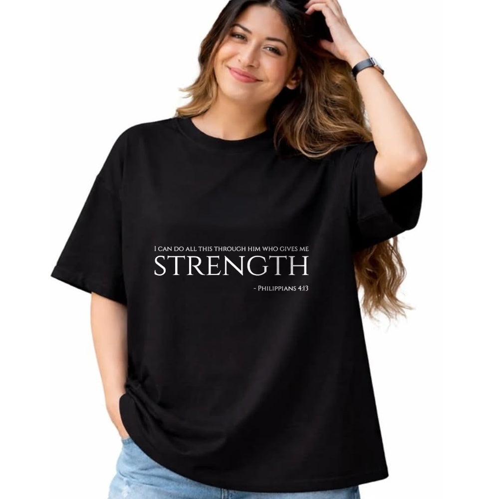 Christian Tee, Christian Faith Unisex T-Shirt/Hoodie/Sweatshirt HLT00 - Christian Bible - Philippians 413 - Motivational Quote T-Shirt