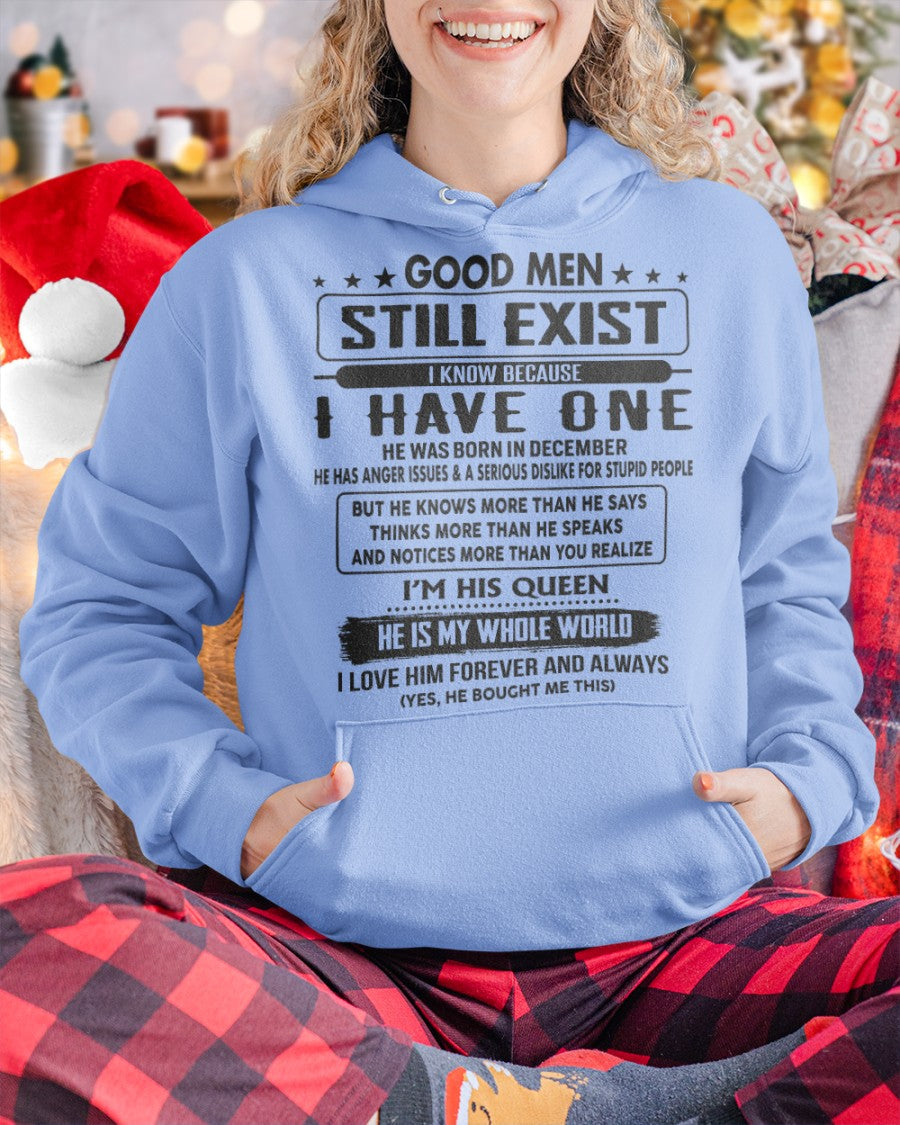 December - Good men Still Exist - gift for your girlfriend, wife from Husband - Virgo12 (SKU-GM-12)