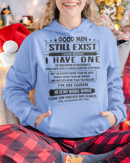 December - Good men Still Exist - gift for your girlfriend, wife from Husband - Virgo12 (SKU-GM-12)