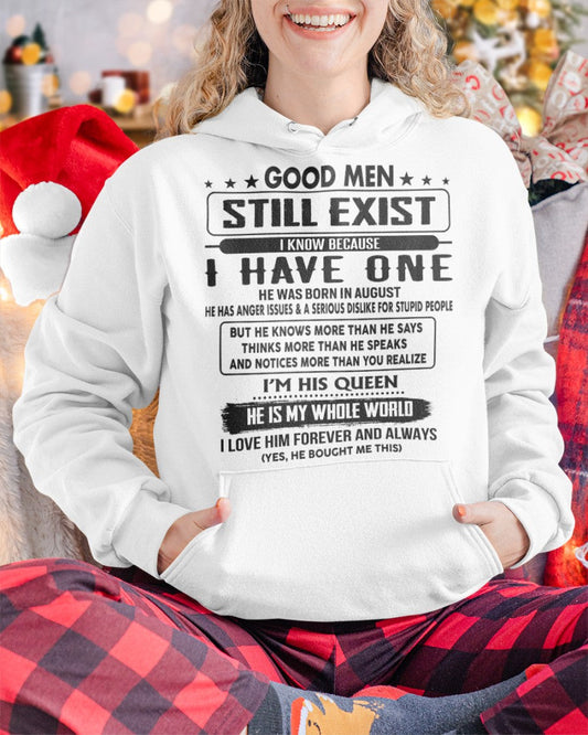 August - Good men Still Exist - gift for your girlfriend, wife from Husband - Virgo08 (SKU-GM-08)