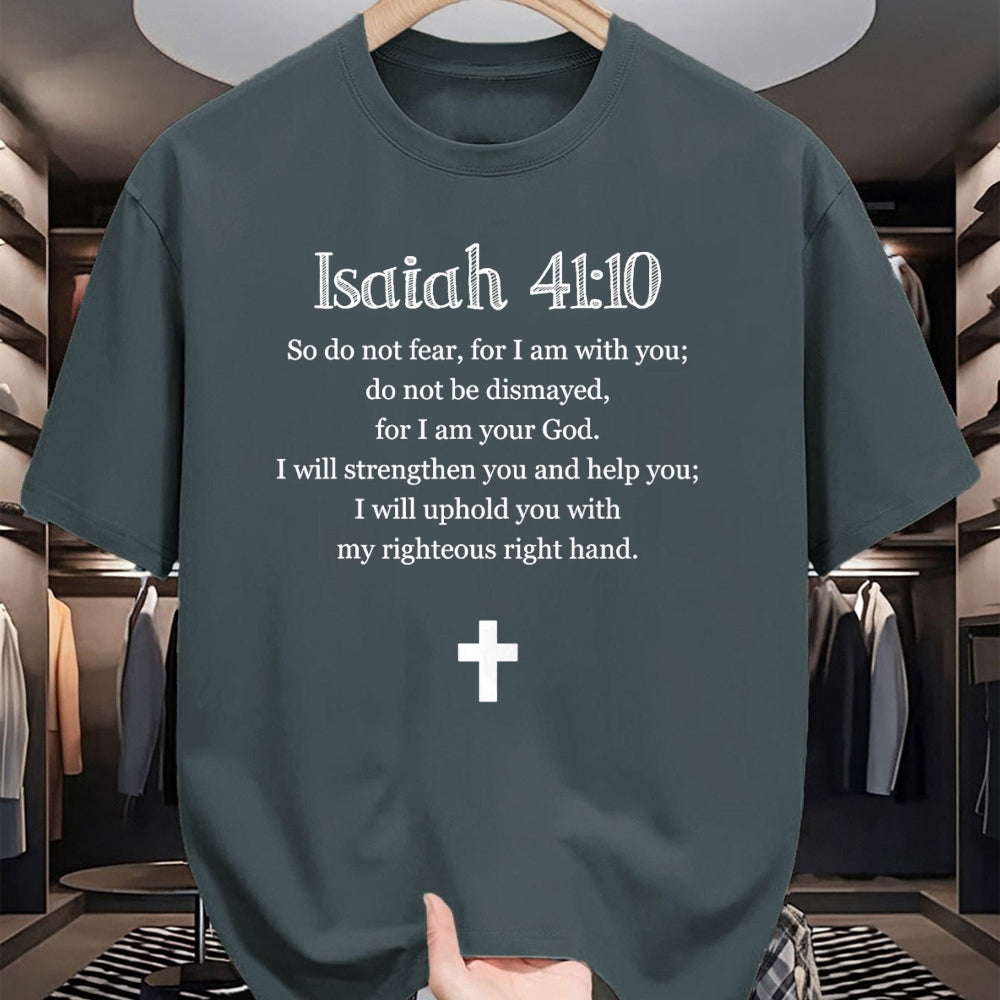 Christian Tee, Christian Faith Unisex T-Shirt/Hoodie/Sweatshirt HLT00 - Isaiah 4110 Bible Verse Scripture Christian T-Shirts T-Shirt