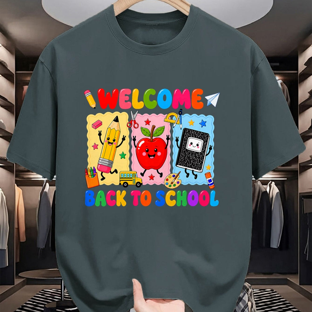 Best Student Shirt, Funny Back To School UnisexT-Shirt/Hoodie/Sweatshirt HLT00 - Back to School Welcome Back to School Pencil Boy Girl Kid T-Shirt