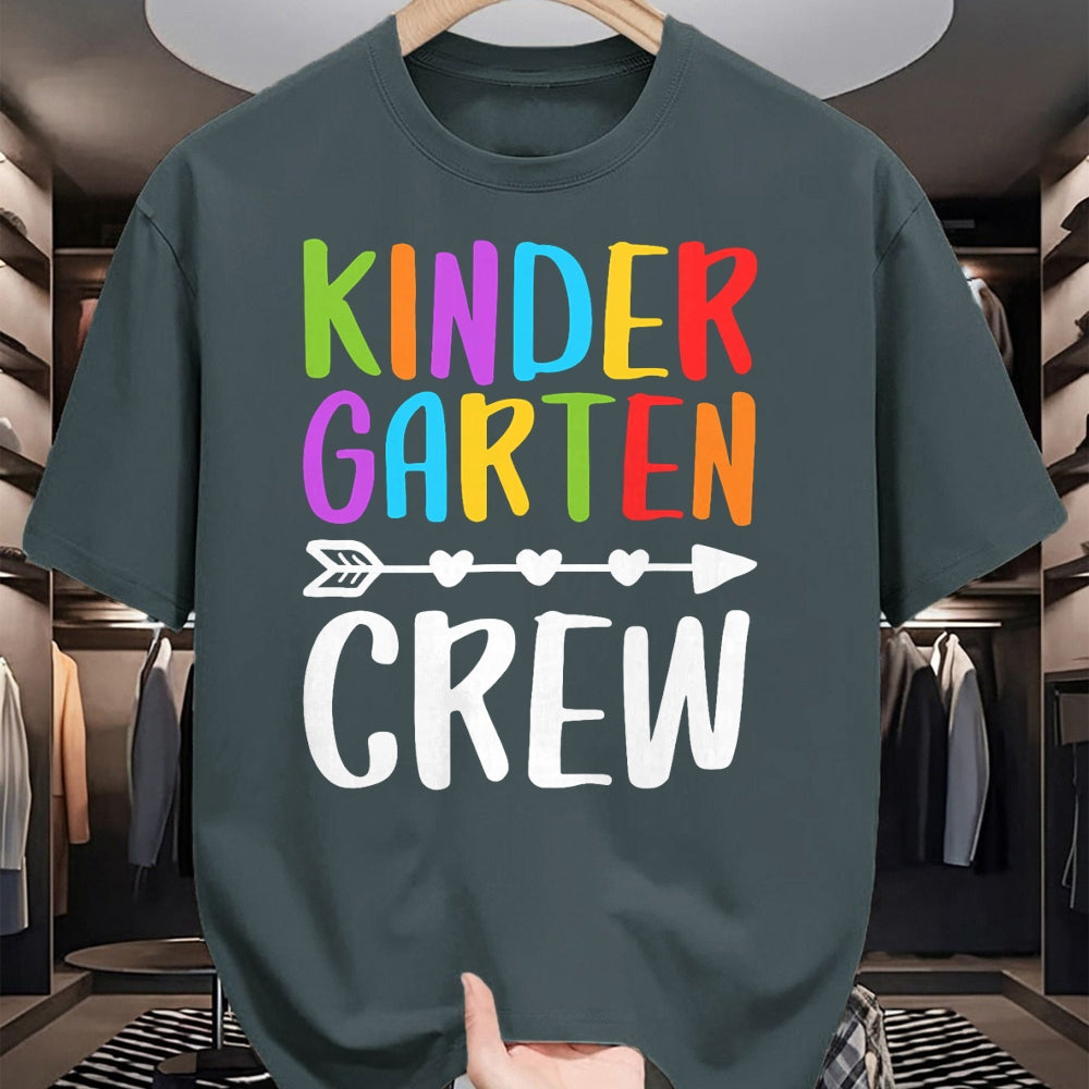 Best Student Shirt, Funny Back To School UnisexT-Shirt/Hoodie/Sweatshirt HLT00 - Kindergarten Crew Shirt Kinder Crew Teacher Boy Girl T-Shirt