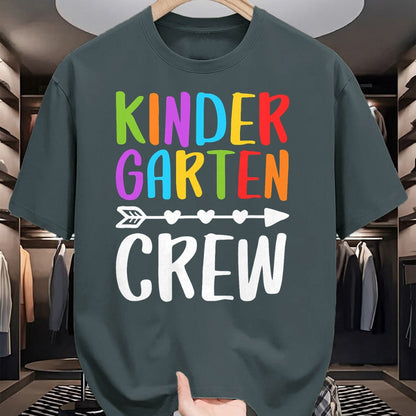 Best Student Shirt, Funny Back To School UnisexT-Shirt/Hoodie/Sweatshirt HLT00 - Kindergarten Crew Shirt Kinder Crew Teacher Boy Girl T-Shirt
