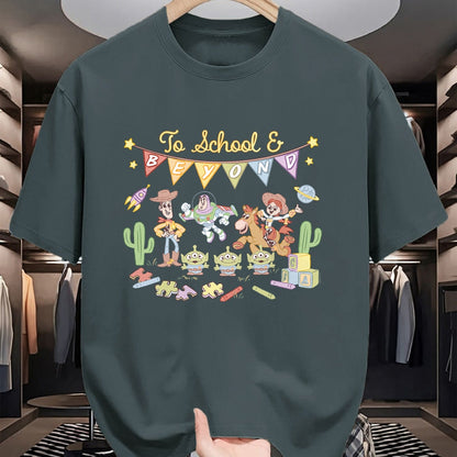 Best Student Shirt, Funny Back To School UnisexT-Shirt/Hoodie/Sweatshirt HLT00 - Disney & Pixar_s Toy Story Back to School & Beyond First Day T-Shirt