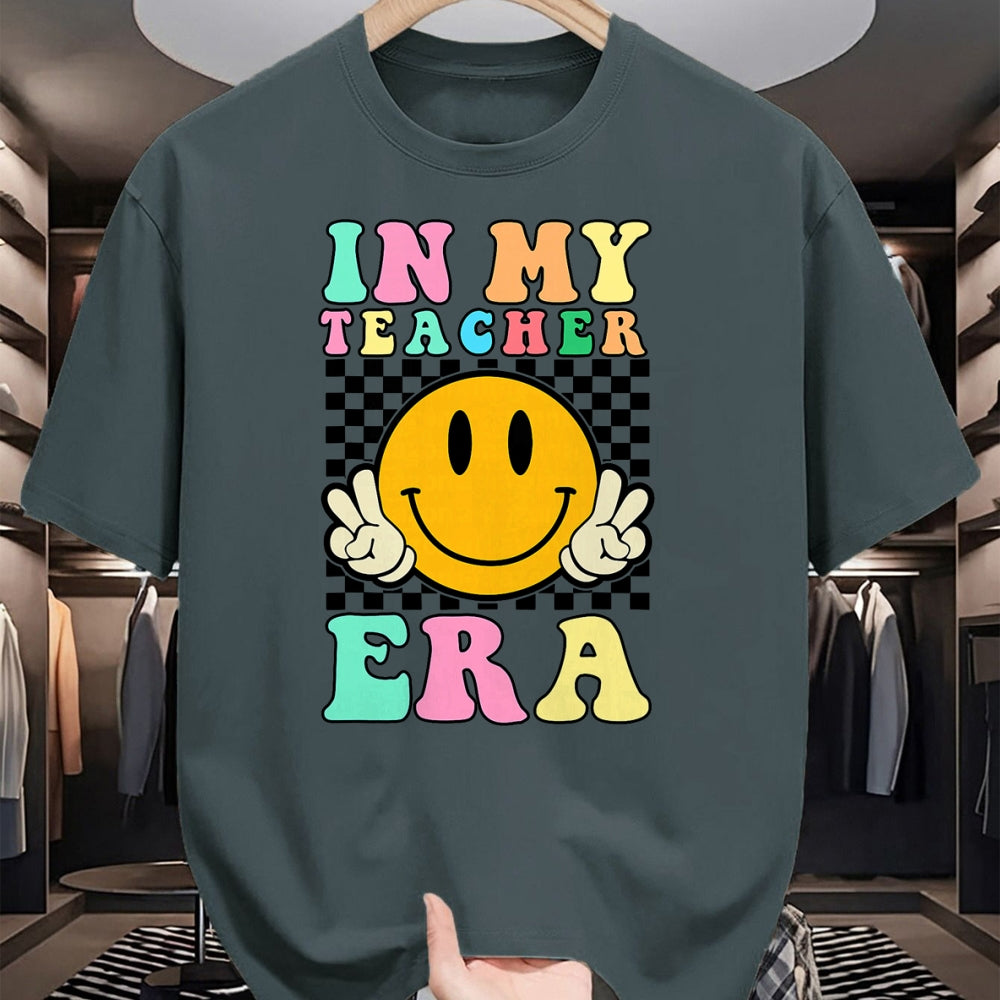 Best Student Shirt, Funny Back To School UnisexT-Shirt/Hoodie/Sweatshirt HLT00 - in My Teacher Era Retro Back to School Teacher Student T-Shirt