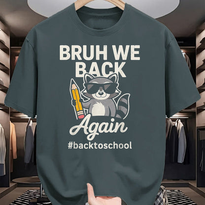 Best Student Shirt, Funny Back To School UnisexT-Shirt/Hoodie/Sweatshirt HLT00 - Bruh We Back First Day of School Teacher Back to School Boys T-Shirt, Youth, Navy Blue, Medium
