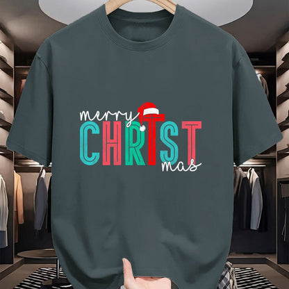 Christian Tee, Christian Faith Unisex T-Shirt/Hoodie/Sweatshirt HLT00 - Merry Christ Mas Christian God Matching Christmas Family Tee T-Shirt