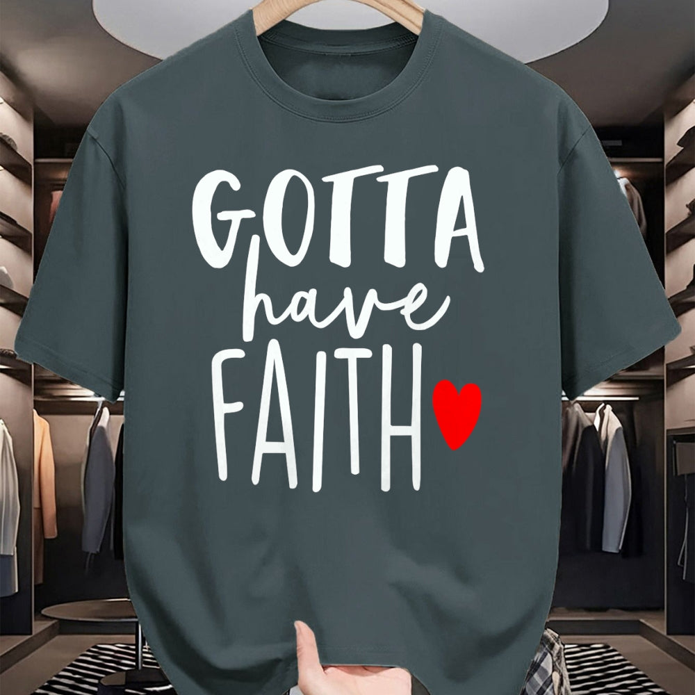 Christian Tee, Christian Faith Unisex T-Shirt/Hoodie/Sweatshirt HLT00 - Jesus Christ Catholic Christian Gotta Have Faith T-Shirt (1)