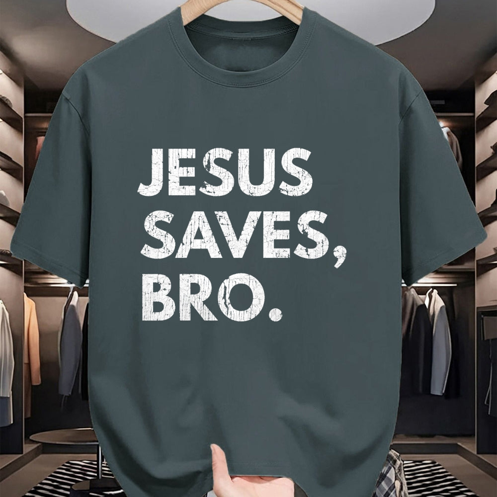 Christian Tee, Christian Faith Unisex T-Shirt/Hoodie/Sweatshirt HLT00 - Jesus Saves Bro Vintage Pro Christian Religious Believer T-Shirt