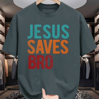 Christian Tee, Christian Faith Unisex T-Shirt/Hoodie/Sweatshirt HLT00 - Jesus Saves Bro Christian Religious Jesus T-Shirt