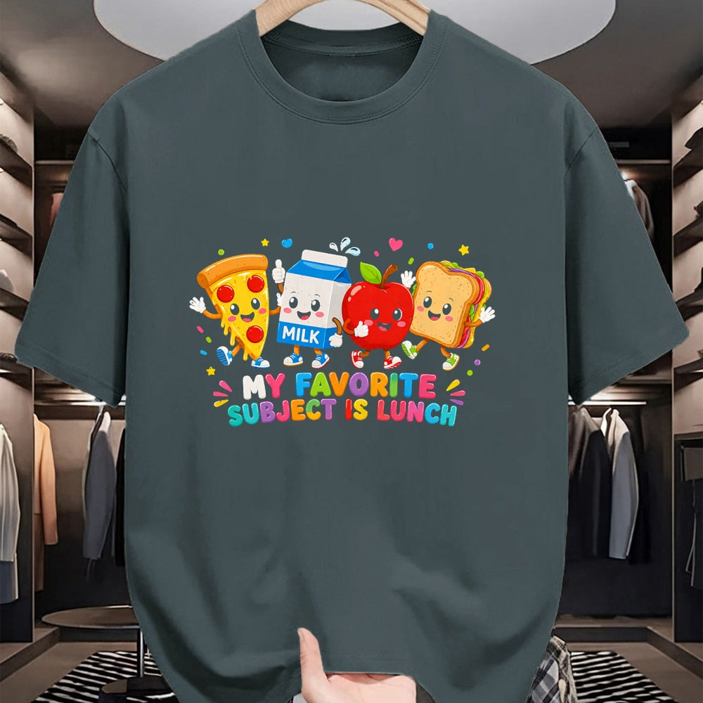 Best Student Shirt, Funny Back To School UnisexT-Shirt/Hoodie/Sweatshirt HLT00 - Back to School Funny My Favorite Subject is Lunch Students T-Shirt
