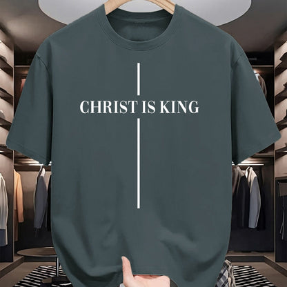 Christian Tee, Christian Faith Unisex T-Shirt/Hoodie/Sweatshirt HLT00 - Christian Christianity Christ Is King Jesus Christ Catholic T-Shirt