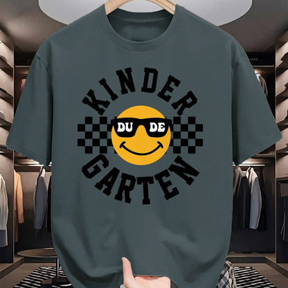 Best Student Shirt, Funny Back To School UnisexT-Shirt/Hoodie/Sweatshirt HLT00 - Kindergarten Dude Back To School Kinder Students Kids T-Shirt