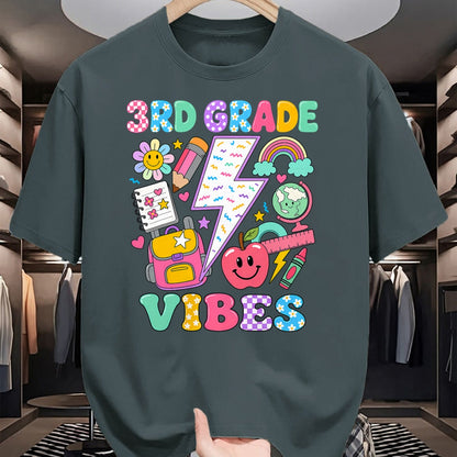 Best Student Shirt, Funny Back To School UnisexT-Shirt/Hoodie/Sweatshirt HLT00 - 3rd Grade for Girls Back to School First Day of Third Grade T-Shirt