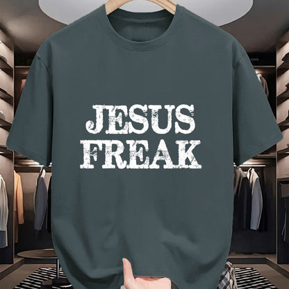 Christian Tee, Christian Faith Unisex T-Shirt/Hoodie/Sweatshirt HLT00 - Jesus Freak Distressed T-Shirt Christian Religious Shirt T-Shirt