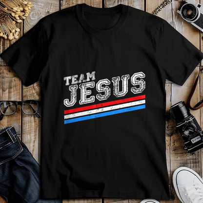 Christian Tee, Christian Faith Unisex T-Shirt/Hoodie/Sweatshirt HLT00 - Christian T-Shirt - Team Jesus - Jesus Shirts T-Shirt