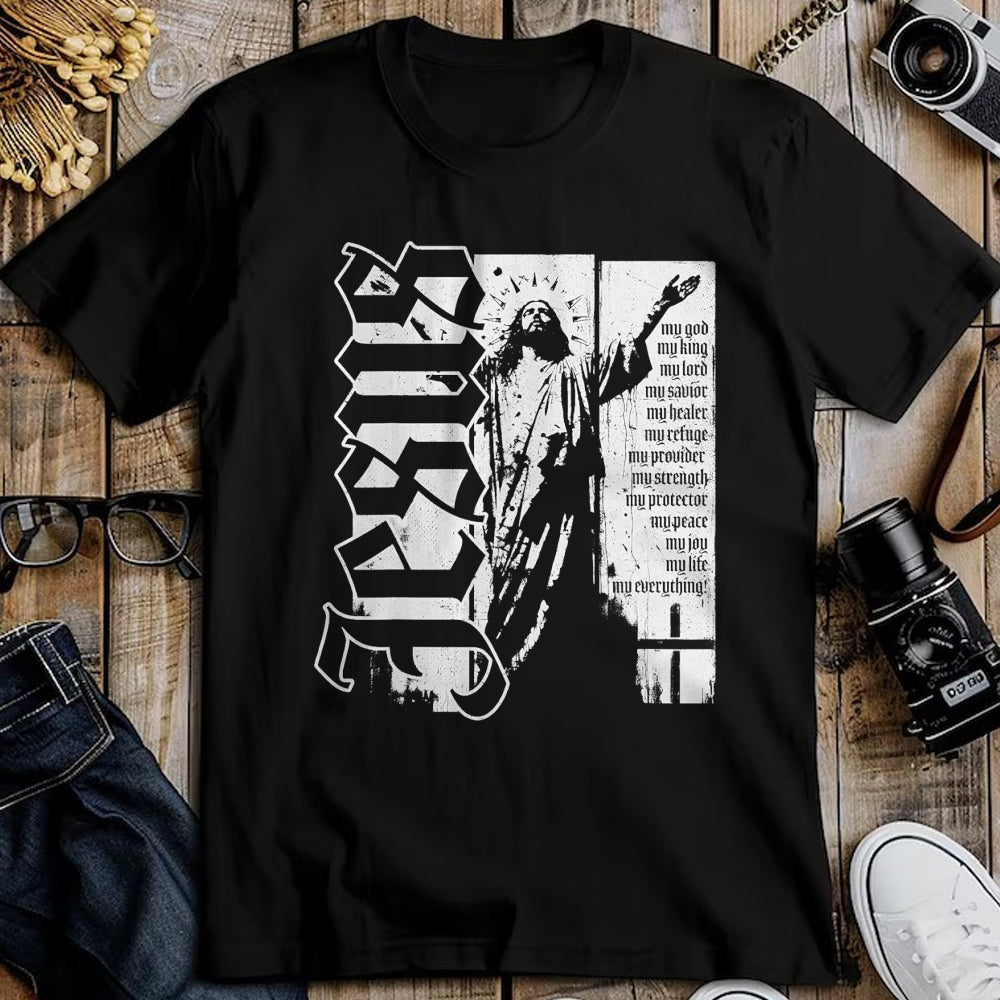 Christian Tee, Christian Faith Unisex T-Shirt/Hoodie/Sweatshirt HLT00 - Jesus Christ God King Lord Savior Strength Prayer Christian T-Shirt