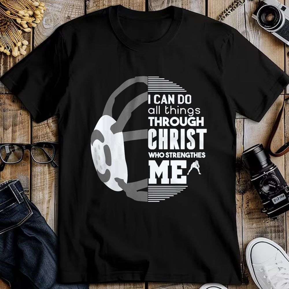 Christian Tee, Christian Faith Unisex T-Shirt/Hoodie/Sweatshirt HLT00 - Christian Wrestling, Motivational Christian Wrestling T-Shirt