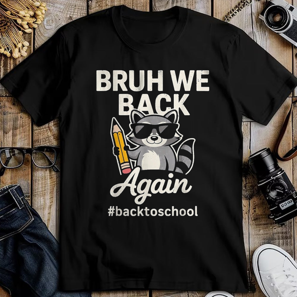 Best Student Shirt, Funny Back To School UnisexT-Shirt/Hoodie/Sweatshirt HLT00 - Bruh We Back First Day of School Teacher Back to School Boys T-Shirt, Youth, Navy Blue, Medium