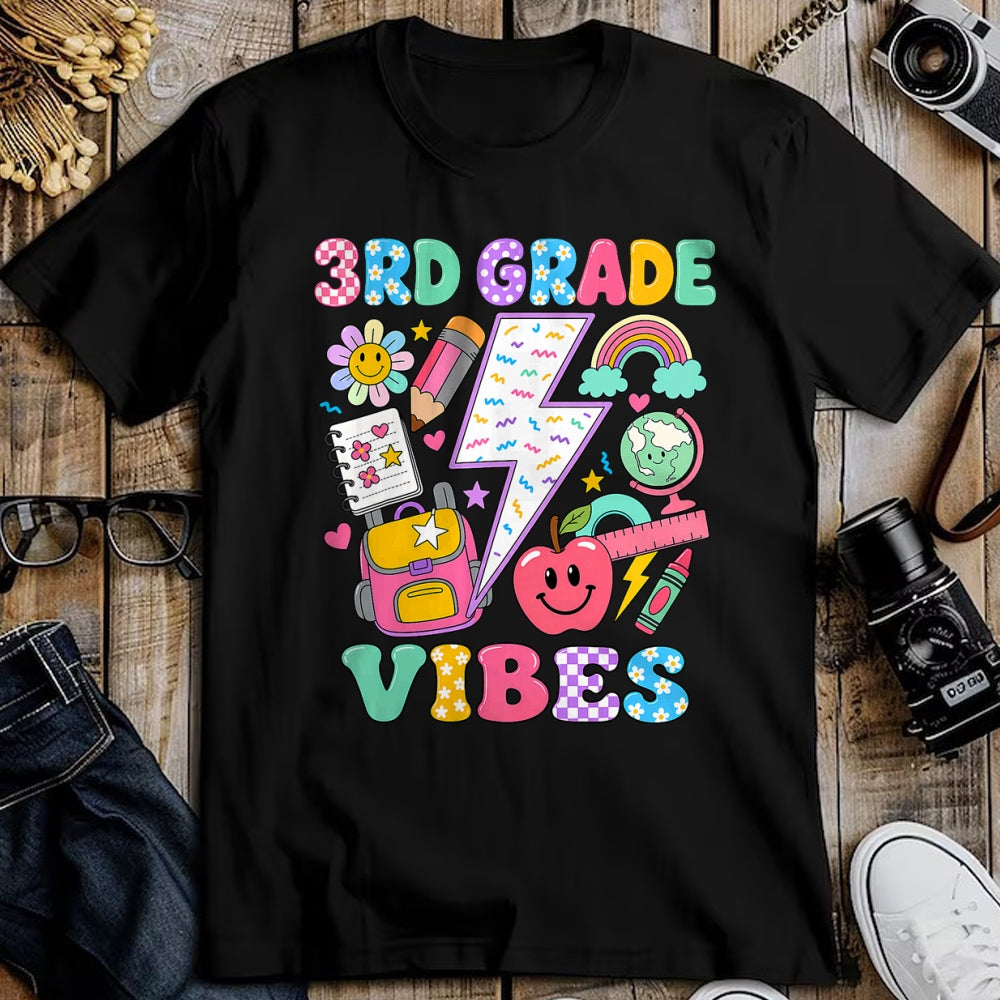 Best Student Shirt, Funny Back To School UnisexT-Shirt/Hoodie/Sweatshirt HLT00 - 3rd Grade for Girls Back to School First Day of Third Grade T-Shirt
