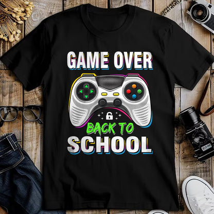 Best Student Shirt, Funny Back To School UnisexT-Shirt/Hoodie/Sweatshirt HLT00 - Game Over Back to School Shirt Funny Kids First Day School T-Shirt
